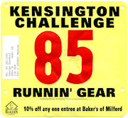 The Kensington Challenge Road Race.